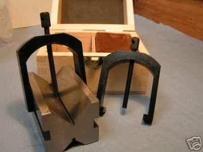 Vee Block pair with C-cap